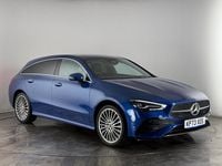 Used Mercedes CLA250e Shooting Brake AMG line 2023 Blue Estate