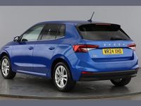 Used Skoda Fabia SE L 113 HP (83 kW) 2024 Race blue metallic Hatchback