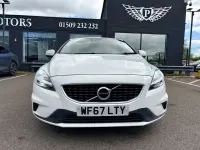 Used Volvo V40 R-Design Pro 2017 White Hatchback
