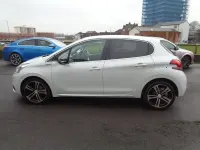 Used Peugeot 208 GT-line 110 HP (80 kW) 2015 White Hatchback