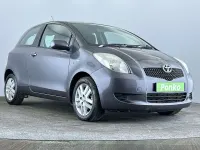 Used Toyota Yaris 90 HP (66 kW) 2008 Grey Hatchback