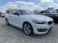 Begagnad BMW 218 Sport Line 2017 Vit Sportkupé