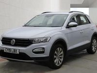 Used VW T-Roc SE 115 HP (84 kW) 2019 White silver SUV