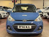 Used Hyundai i10 SE 67 HP (49 kW) 2016 Blue Hatchback