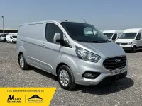 Used Ford Transit Custom Limited 130 HP (95 kW) 2019 Silver Van
