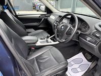 Used BMW X3 184 HP (135 kW) 2014 Blue SUV