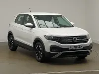 Used VW T-Cross S 95 HP (69 kW) 2020 White SUV