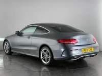 Begagnad Mercedes C220 AMG line 194 HK (142 kW) 2021 Grå Sportkupé