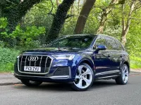 Used Audi Q7 S-Line 231 HP (169 kW) 2021 Blue SUV