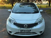 Used Nissan Note Acenta Premium 80 HP (58 kW) 2014 White Hatchback