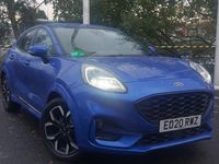 Used Ford Puma ST-Line X 155 HP (114 kW) 2020 Blue Hatchback