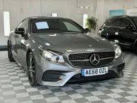 Used Mercedes E220 AMG line 194 HP (142 kW) 2018 Grey Coupe