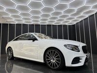 Used Mercedes E300 AMG line 245 HP (180 kW) 2018 White Coupe