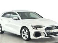 Used Audi A3 Sportback S-Line 110 HP (80 kW) 2022 White Hatchback