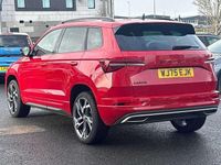 Used Skoda Karoq SportLine 150 HP (110 kW) 2025 Velvet red metallic SUV