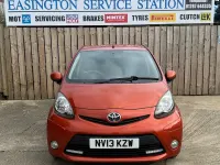 Used Toyota Aygo 68 HP (50 kW) 2013 Orange Hatchback