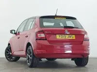 Used Skoda Fabia Colour Edition 95 HP (69 kW) 2019 Red Hatchback