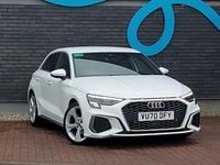 Used Audi A3 S-Line 150 HP (110 kW) 2020 White Sedan