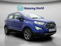 Used Ford Ecosport Titanium 123 HP (90 kW) 2019 Blue SUV