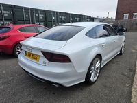 Usado Audi A7 Black Edition 2014 Blanco Utilitario