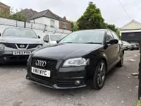 Used Audi A3 Sportback Black Edition 170 HP (125 kW) 2011 Black Hatchback