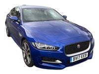 Used Jaguar XE R-Sport 180 HP (132 kW) 2017 Blue Sedan