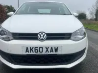 Used VW Polo SE 85 HP (62 kW) 2010 White Hatchback