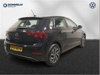 Used VW Polo Life 95 HP (69 kW) 2025 Black Hatchback
