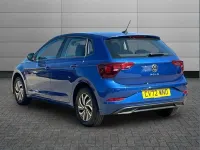 Used VW Polo Life 95 HP (69 kW) 2022 Blue Hatchback