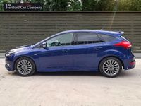 Used Ford Focus ST-Line 120 HP (88 kW) 2018 Blue Hatchback