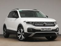 Used VW T-Cross Black Edition 110 HP (80 kW) 2023 White SUV