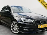 Used Audi A1 Sportback S-Line 125 HP (91 kW) 2016 Black Hatchback