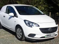 Used Vauxhall Corsa 95 HP (69 kW) 2016 White Van