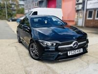 Used Mercedes CLA200 AMG line 163 HP (119 kW) 2020 Black Coupe