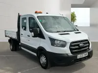 Used Ford Transit 130 HP (95 kW) 2023 White Cabriolet