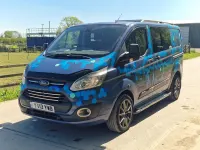 Usado Ford Transit Custom Trend 100 HP (73 kW) 2013 Azul Van