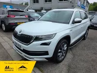 Used Skoda Kodiaq 150 HP (110 kW) 2018 White SUV