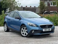 Used Volvo V40 2014 Blue Hatchback