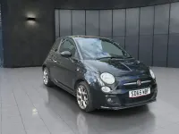 Used Fiat 500 S 69 HP (50 kW) 2015 Black Hatchback
