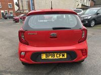 Used Kia Picanto 66 HP (48 kW) 2018 Red Hatchback