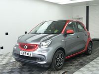 Used Smart ForFour Premium 71 HP (52 kW) 2017 Red Hatchback
