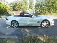 Used Mercedes SL350 2010 White Cabriolet