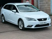 Used Seat Leon SE Dynamic 108 HP (79 kW) 2016 White Estate