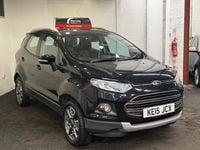 Used Ford Ecosport Titanium 125 HP (91 kW) 2015 Black SUV