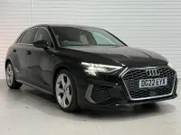 Usado Audi A3 S-Line 150 HP (110 kW) 2022 Preto Sedan