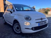 Used Fiat 500 Lounge 69 HP (50 kW) 2015 White Hatchback