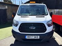Used Ford Transit 130 HP (95 kW) 2016 White Cabriolet