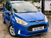 Used Ford B-MAX Zetec 105 HP (77 kW) 2013 Blue MPV