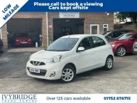 Used Nissan Micra Acenta 80 HP (58 kW) 2016 White Hatchback
