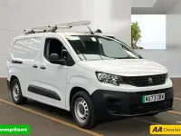 Used Peugeot E-Partner 50 kW (68 HP) 2023 White MPV